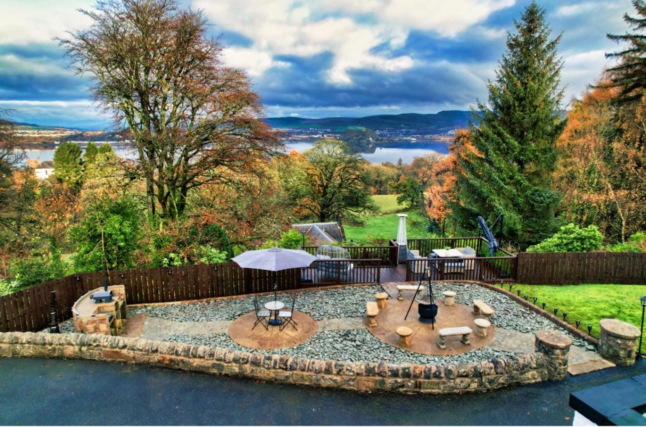 Gleddoch Coach House Villa Лангбанк Екстериор снимка