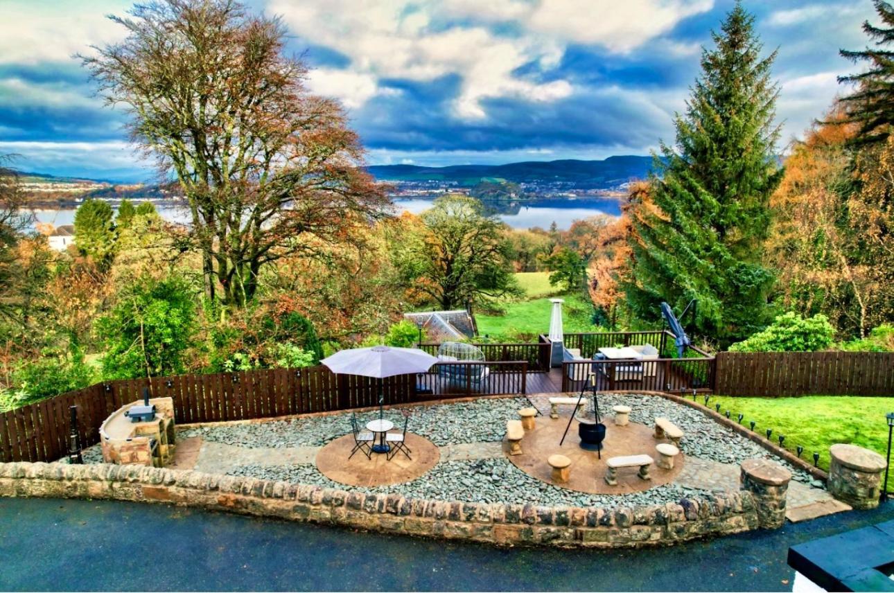 Gleddoch Coach House Villa Лангбанк Екстериор снимка